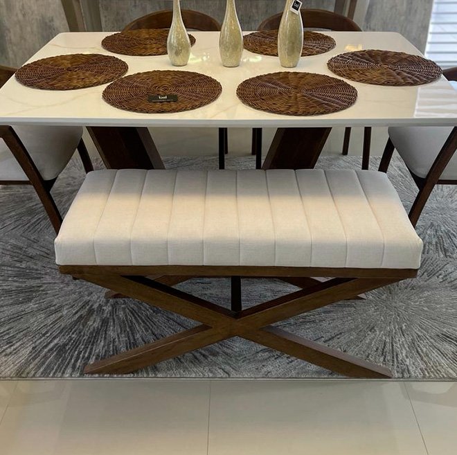 Banca de Comedor Dubai Elegancia & Personalización