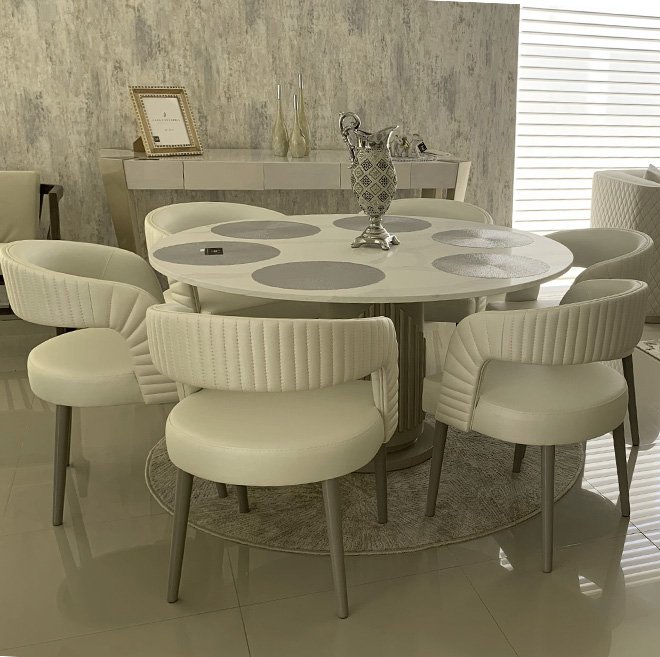 Mesa de Comedor Piero Elegancia y Personalización en su Hogar