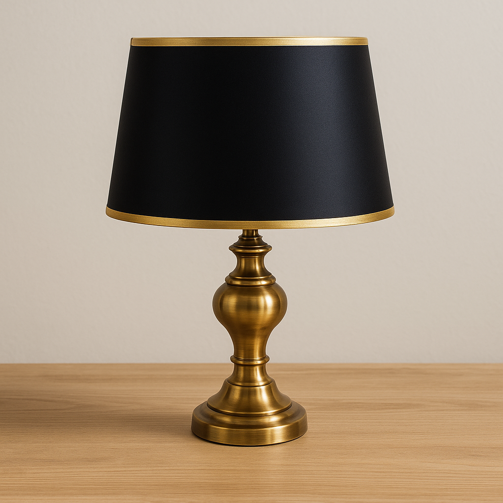 LAMPARA DE MESA NOCTURNA BLACK